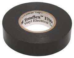 3M 15000192 1500 Ruban Vinyl Temflex Noir 19 mm x 20 m