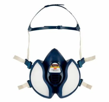 3M 1.21.15.427.75 4277+ Demi-masque réutilisable sans entretien, FFABE1P3 R D Filtres 1 pièce