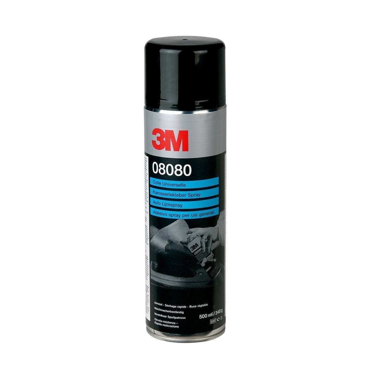 3M 08080 Colle en spray transparente 500 ml