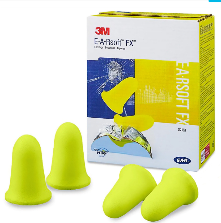 3M 6.21.15.200.00 E-A-Rsoft™ FX Earplugs 200 paires