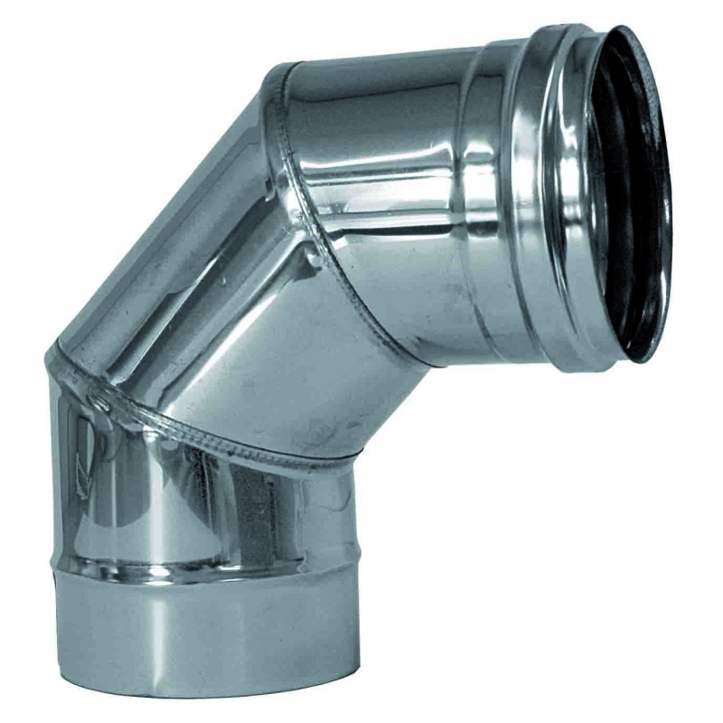 Master Accessoires 4.013.261 Coude de combustion 90° 120 mm Connectable