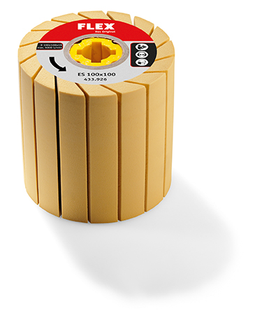 Flex-tools Accessoires 433926 Cylindre à air en caoutchouc ES 100 x 100 mm
