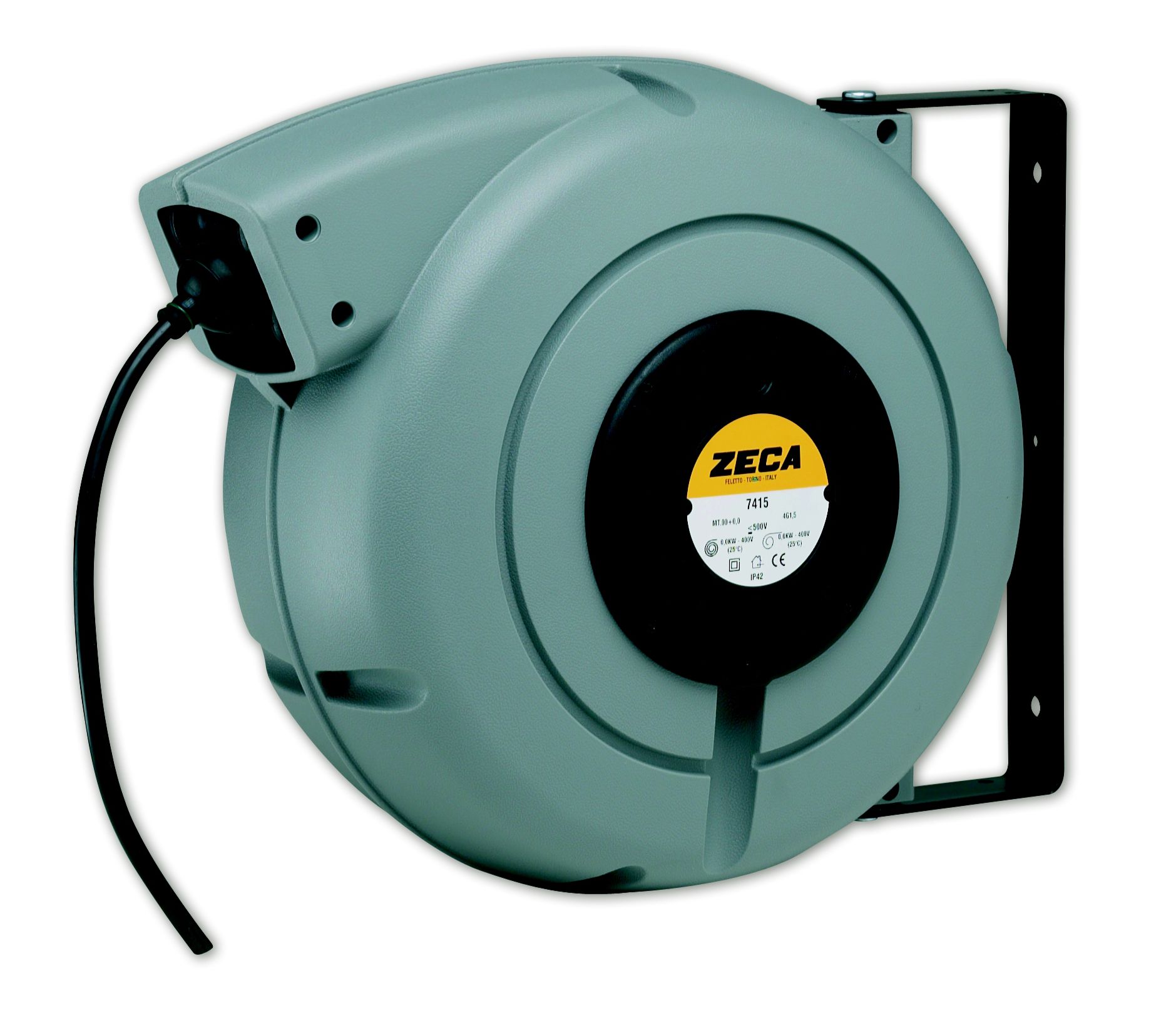 Zeca 7325 Enrouleur de câble 22 mtr 230 volt