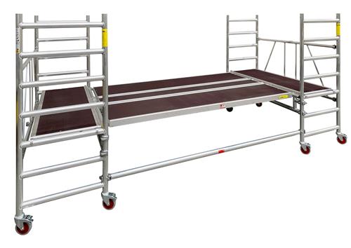 Little Jumbo 41400400 JUMBO Echafaudage pliant Plate-forme de travail 185x400