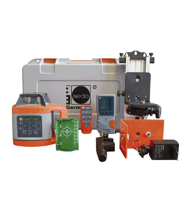 Nedo 471952 Nedo SIRIUS 1 HV vert Laser de construction horizontal/vertical + accessoires !