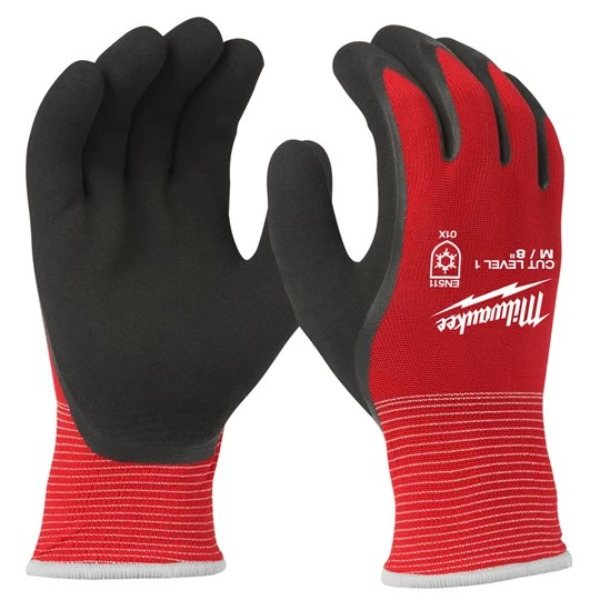 Milwaukee Accessoires 4932471346 Gants d'Hiver Anti Coupure Niveau 1/A Pull-XXL/11