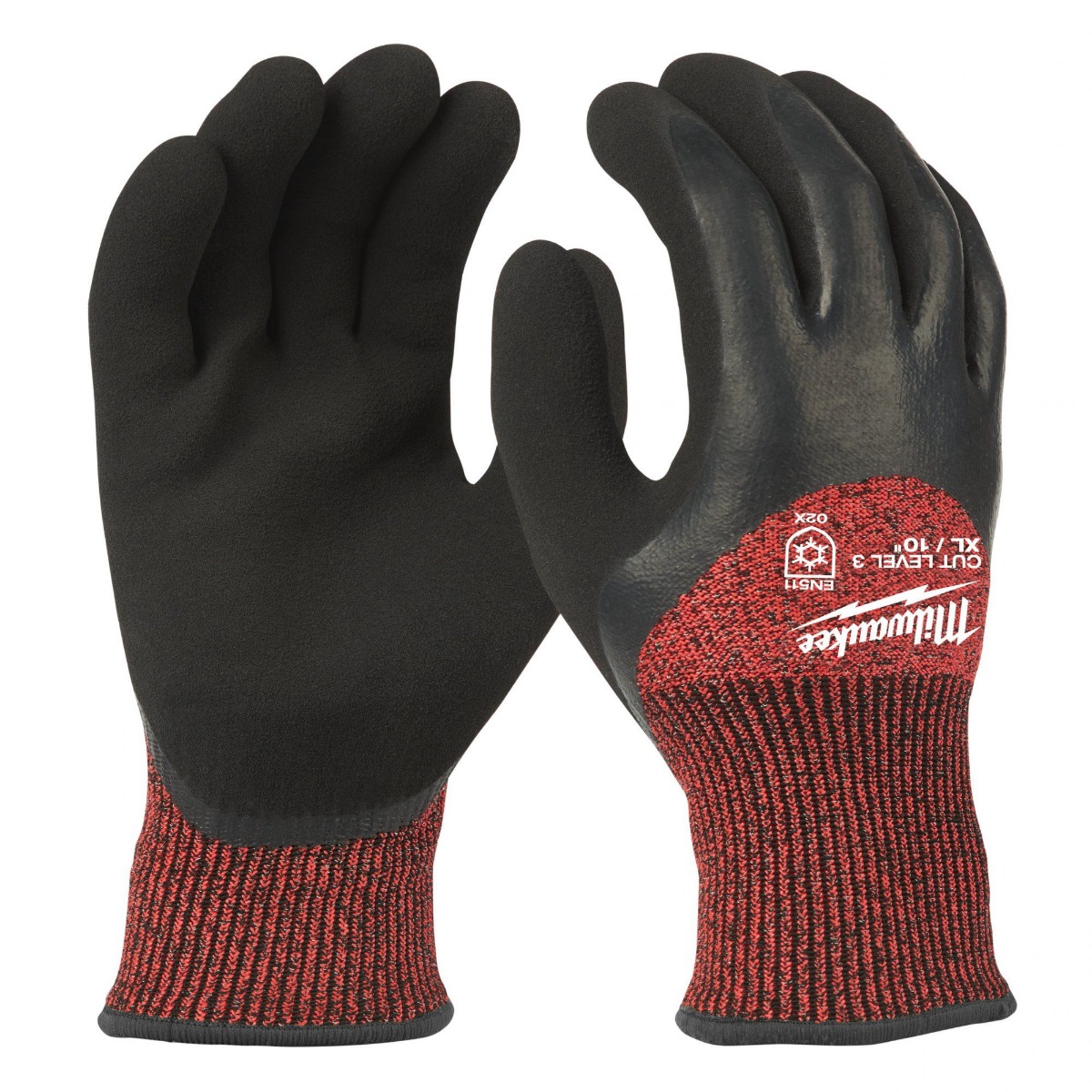 Milwaukee Accessoires 4932471349 Gants d'Hiver Anti Coupure Niveau 3/C Pull-XL/10