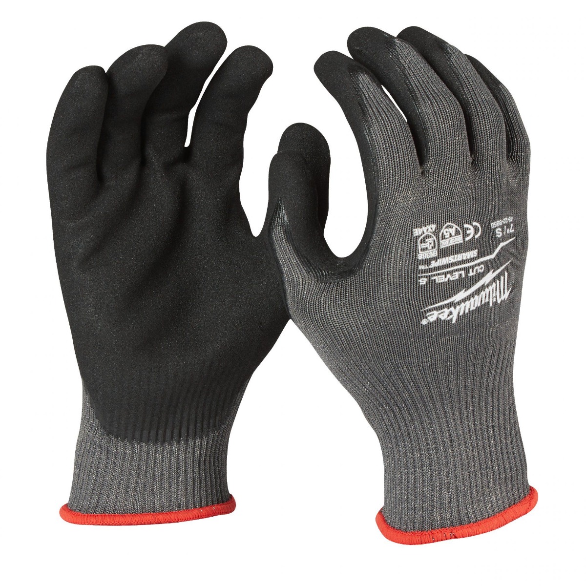 Milwaukee Accessoires 4932471424 Gants de travail trempés Classe de coupe 5/E 1 paire Taille 8/M