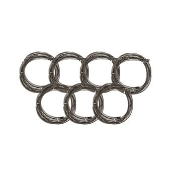 Milwaukee Accessoires 4932471713 7 x Embout d'accouplement Open Wind 22 MM X 4.5 M