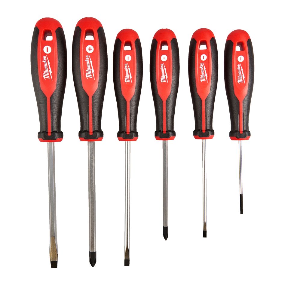 Milwaukee Accessoires 4932471807 Jeu de tournevis à trois lobes - 6pc