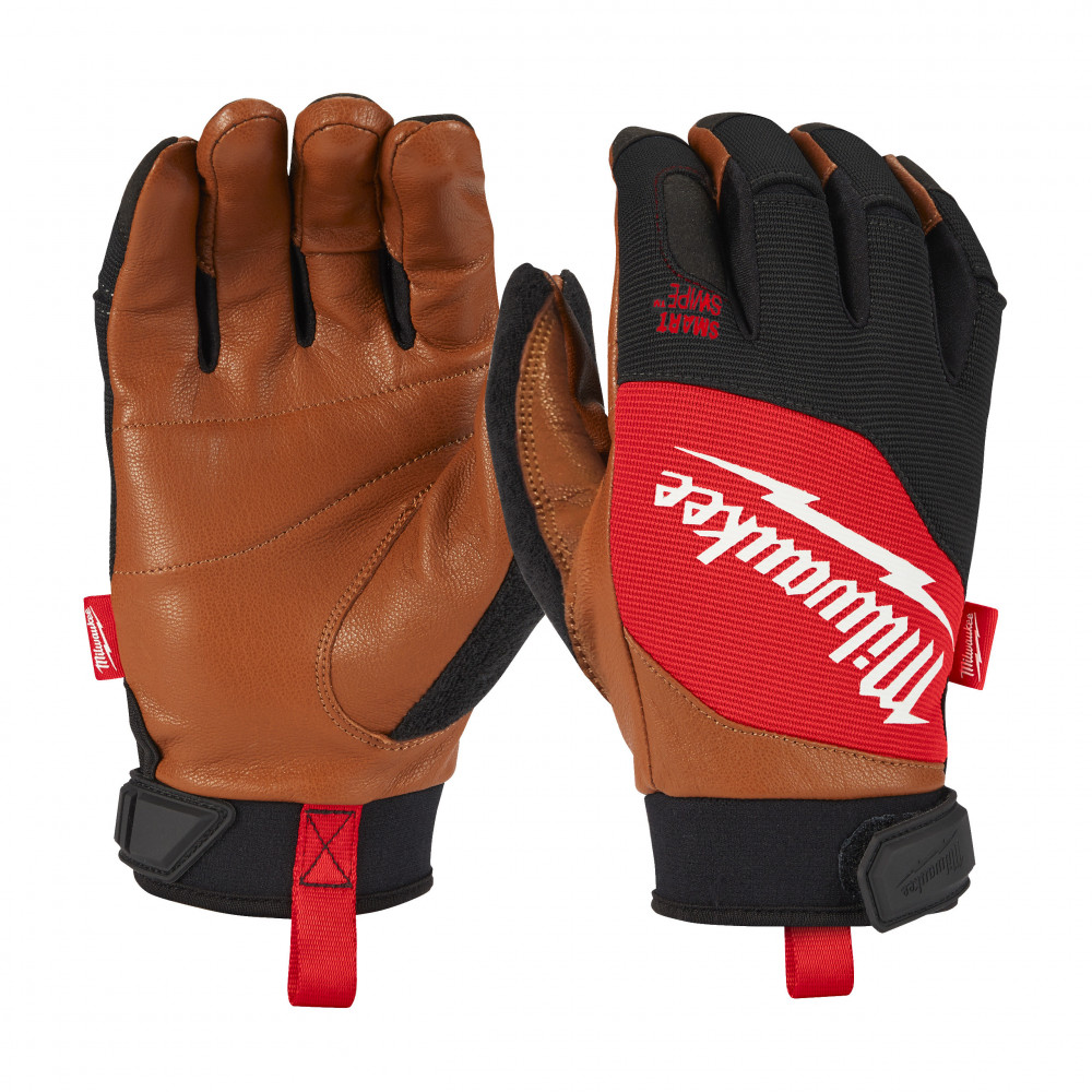 Milwaukee Accessoires 4932471912 Gants en cuir hybride 1 paire Taille 8/M