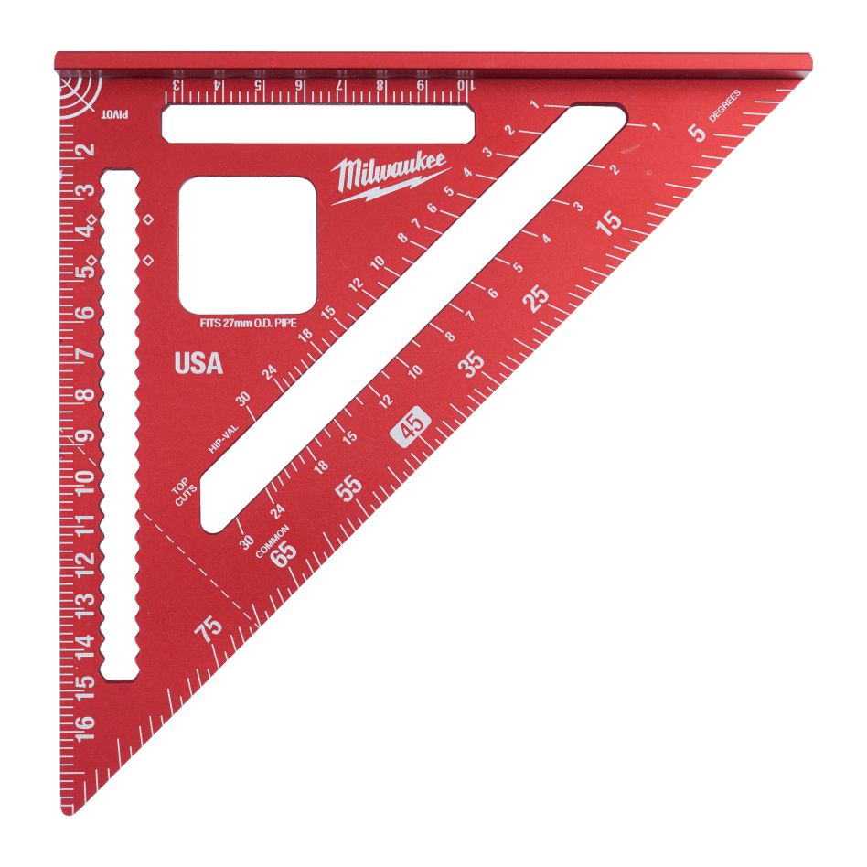 Milwaukee Accessoires 4932472124 Triangle de mesure métrique 18cm