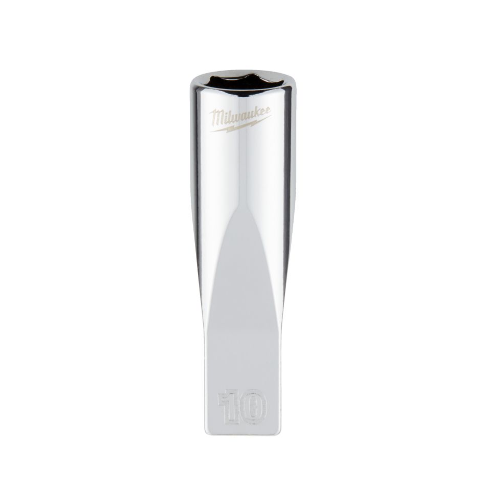 Milwaukee Accessoires 4932478330 Capuchon à cliquet 1/4, métrique long -10 mm