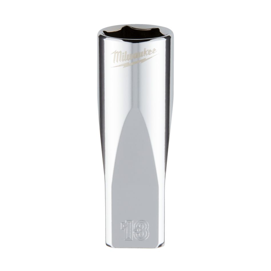 Milwaukee Accessoires 4932478333 Capuchon à cliquet 1/4, métrique long -13 mm