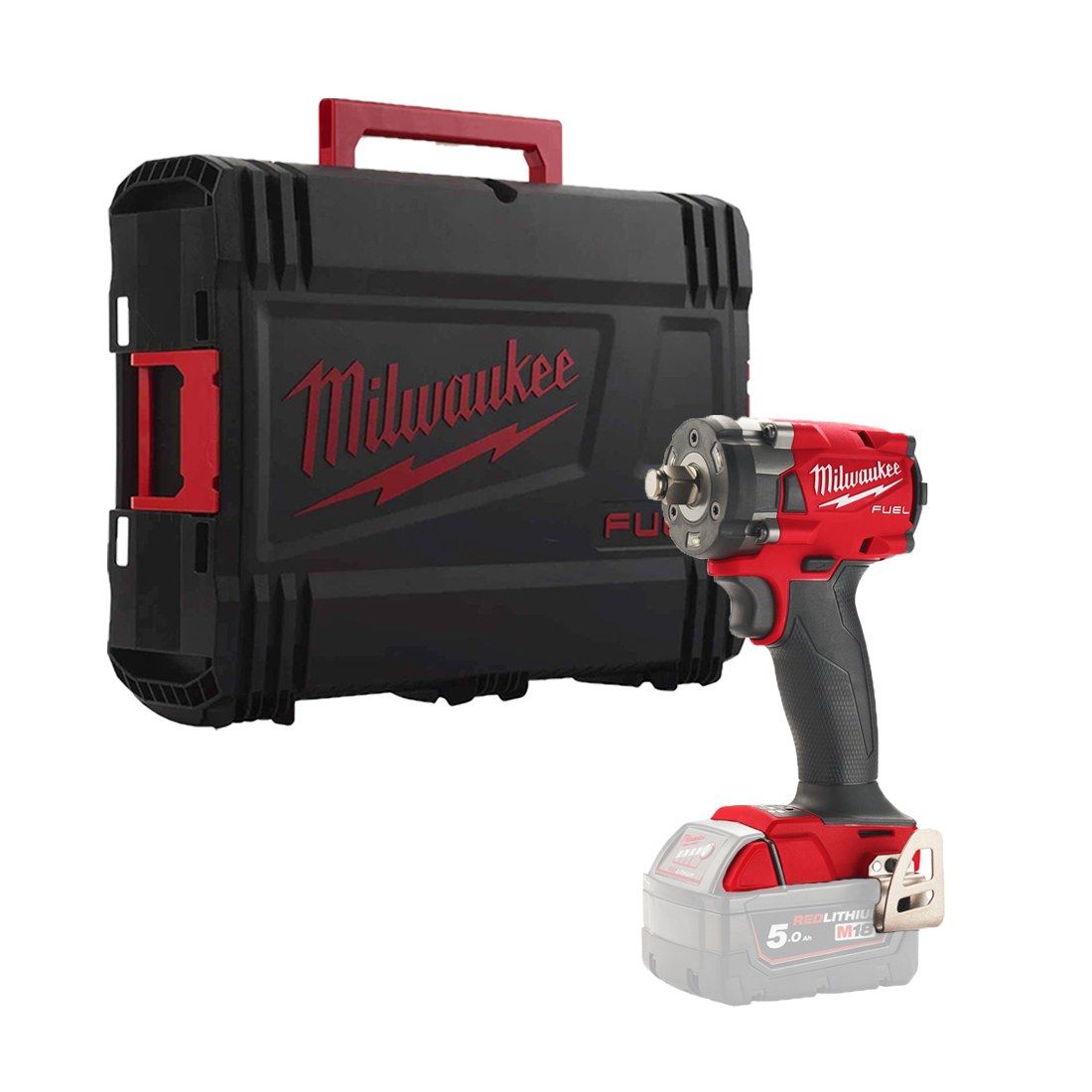 Milwaukee 4933478650 M18 FIW2F38-0X Fuel Clé à chocs 3/8" 18V hors batteries et chargeur