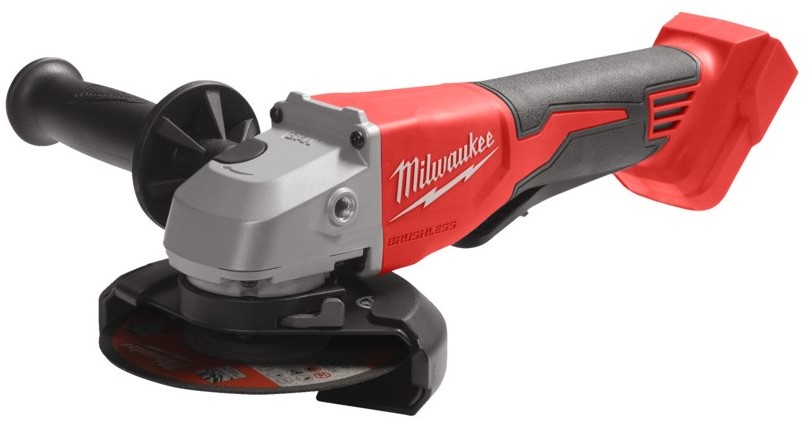 Milwaukee 4933492645 M18 BLSAG125XPD-0 Meuleuse d'Angle Accu avec interrupteur à palette 18V excl. batteries