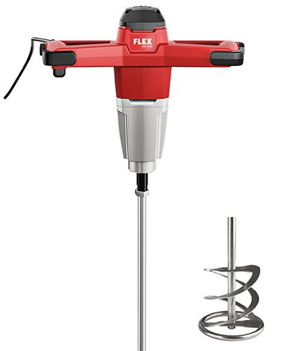 Flex-tools 495883 MXE1000 + WR2 120 1010 Watt mixer avec 1 vitesse et accélérateur