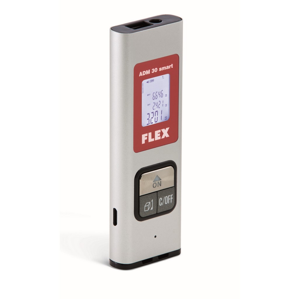 Flex-tools 504599 Télémètre laser intelligent ADM 30 30 mètres