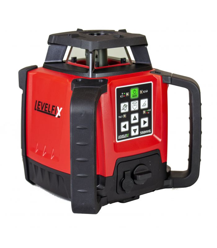 Levelfix 554502 550HVG Laser de chantier polyvalent autonivelant vert