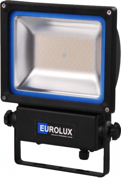 Eurolux 55.215.05 Lampe de chantier LED 60 Watt classe II - câble de 5 mètres