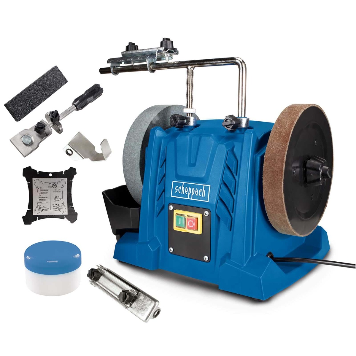 Scheppach 5903205903 Tiger 5000S Broyeur humide 8" + accessoires