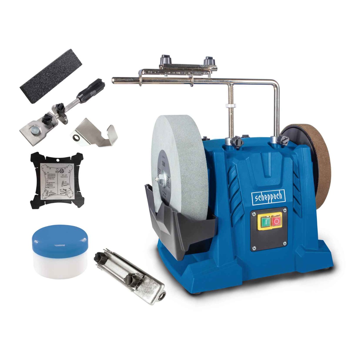 Scheppach 5903206903 Tiger 7000S Broyeur humide 10" + accessoires