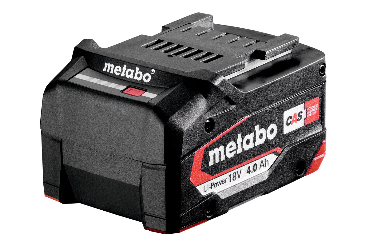 Metabo Accessoires 625027000 Batterie 18V 4.0Ah Li-Ion Li-Power
