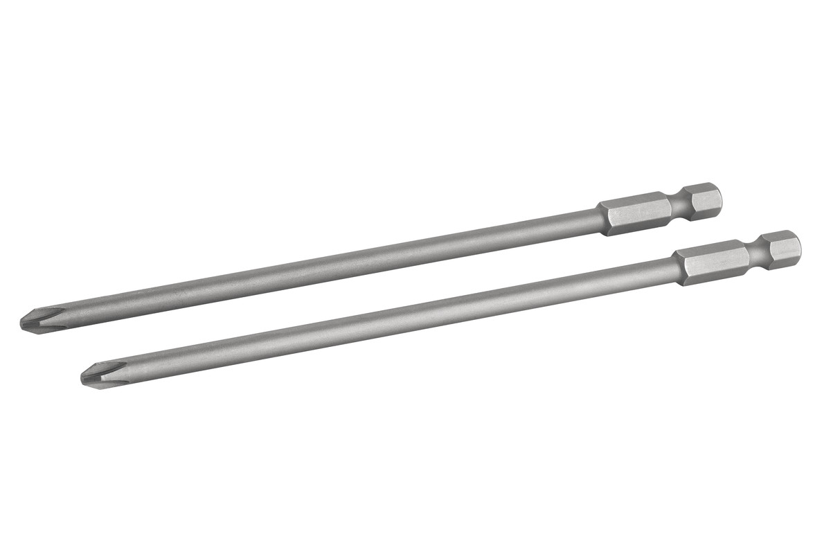 Metabo Accessoires 630449000 Embout de vis PZ2 146 mm 2 pièces