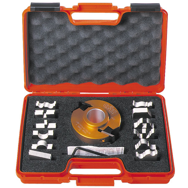 CMT 692.013.04 Jeu de fraises sans limiteur 120x50x40 mm ALU MEC + 13 lames
