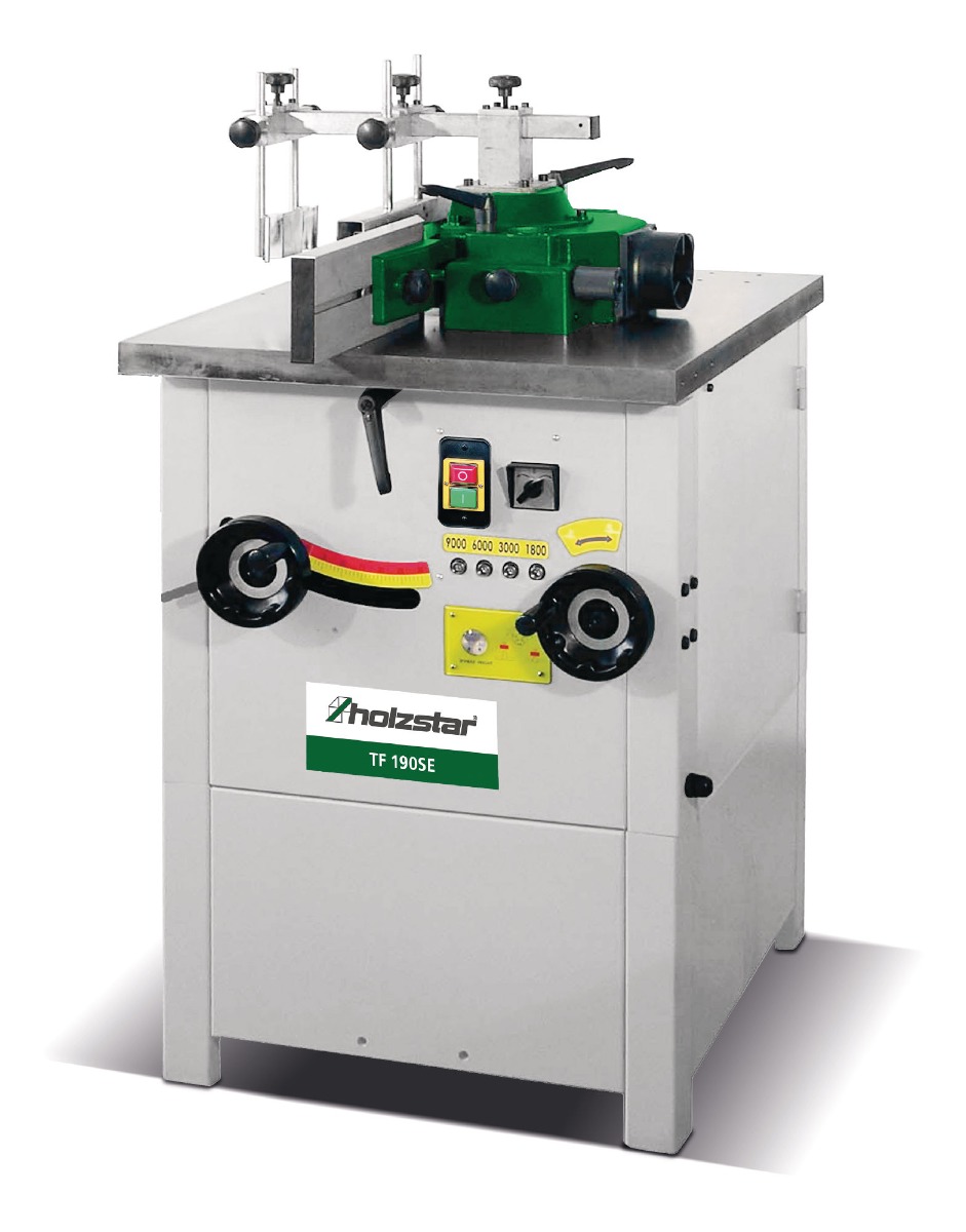 Holzstar 715901931 TF190SE Toupie d'établi avec broche basculante 230V 2200W