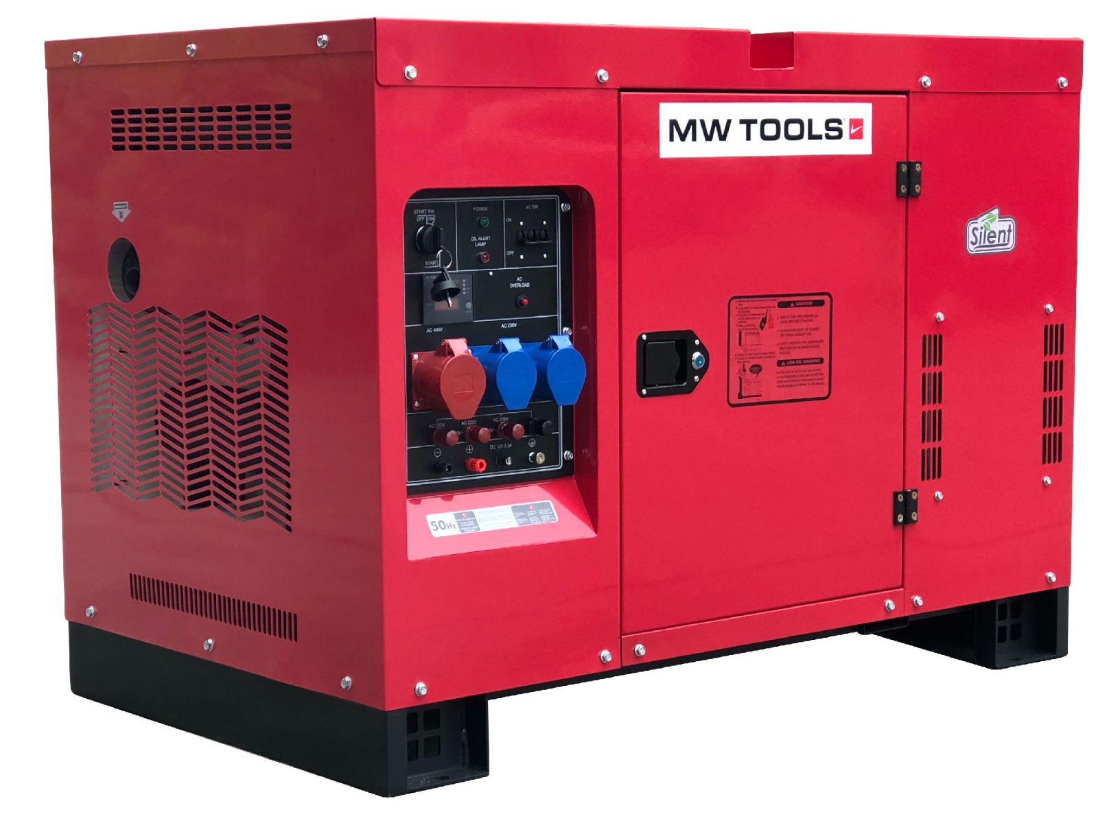 Metal Works 724562243 DG150EP nGénérateur diesel 1x230V 12.0KW / 3x400V 15.0KW avec connexion pour réservoir de carburant externe