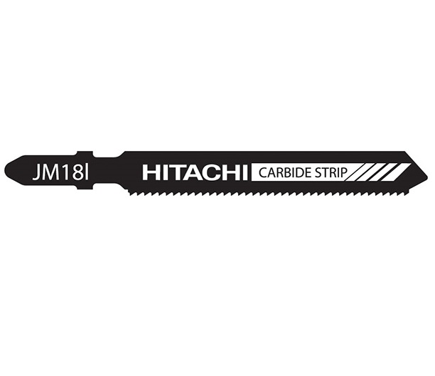 HIKOKI Accessoires 750011 JM18I lame de scie sauteuse pour acier inoxydable 82,6/56,0 x 9,3 x 1,0 mm 2 pièces