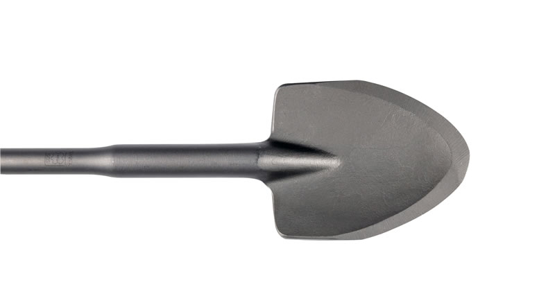 HIKOKI Accessoires 751574 Bêche à tête hexagonale 28mm avec collier (1 1/8") 125x480mm