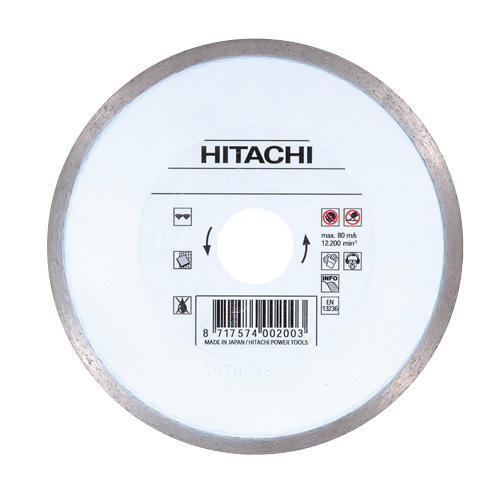 HIKOKI Accessoires 752887 Lame de scie diamantée 125 x 22,2 x 5mm type carrelage