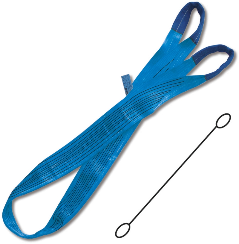 Beta 081600100 Sangle de levage Polyester (PES) Bleu 10 mètres 8T
