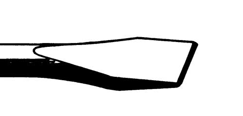 Rodcraft 8951011934 SS20 Ciseau plat 20x210mm prise 11mm
