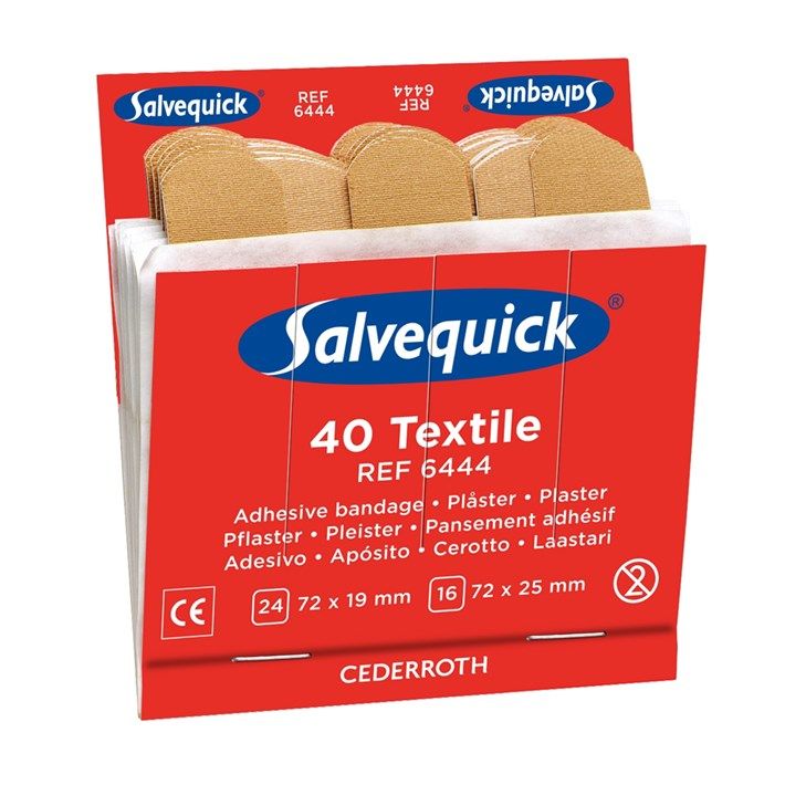 Salvequick 9.95.43.350.40 Recharge Salvequick 6444 (6 x 45 pièces)
