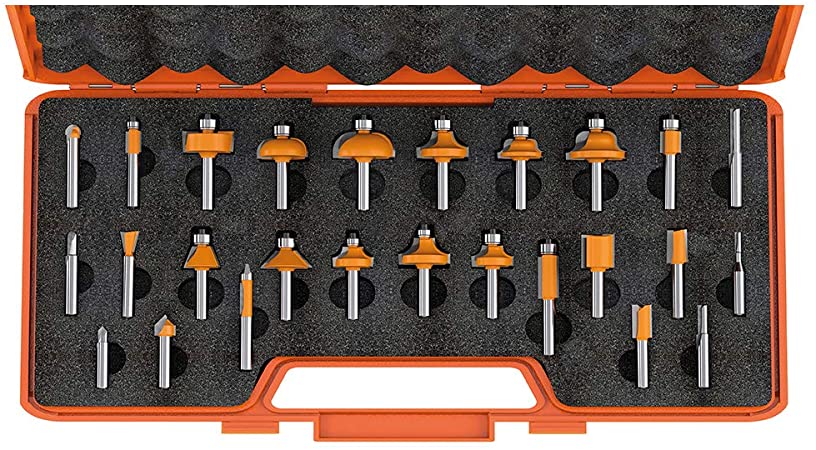 CMT 900.003.00 Jeu de 26 fraises dans étui 8 mm