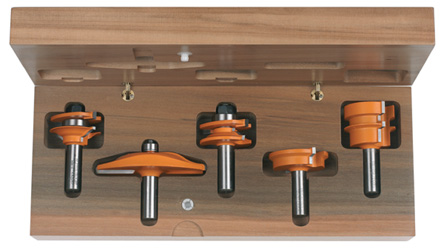 CMT 900.509.11 Coffret de 5 fraises spécial cuisine, profil A