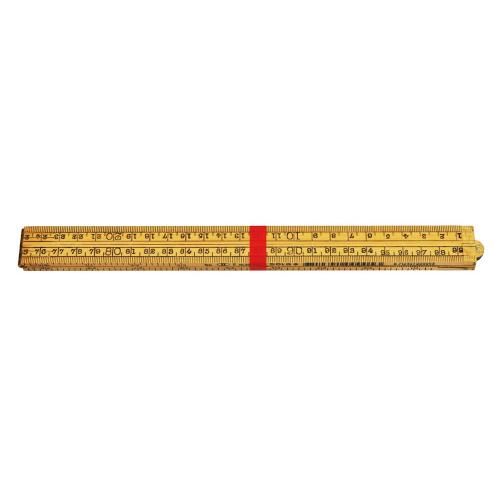 Sola 54210101 S 1/ 4 Règle pliante en bois 1 m 4 pièces