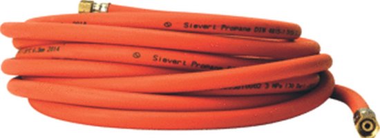 Sievert 770038 Tuyau à gaz Ø 6.3 mm 3/8 "L fixe 10 mètres pour Promatic et PRO 88/86