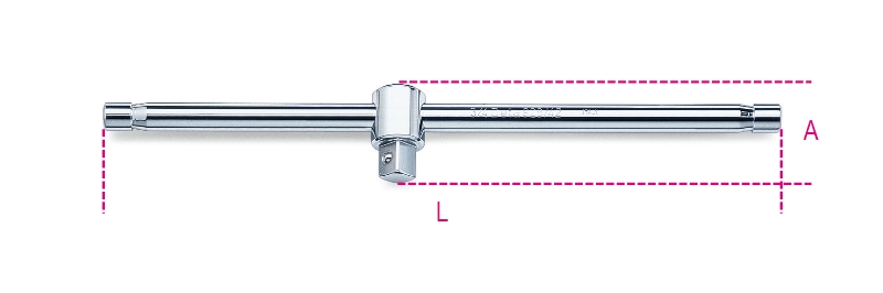 Beta 009280850 Barre d''essorage 3/4" 450 mm
