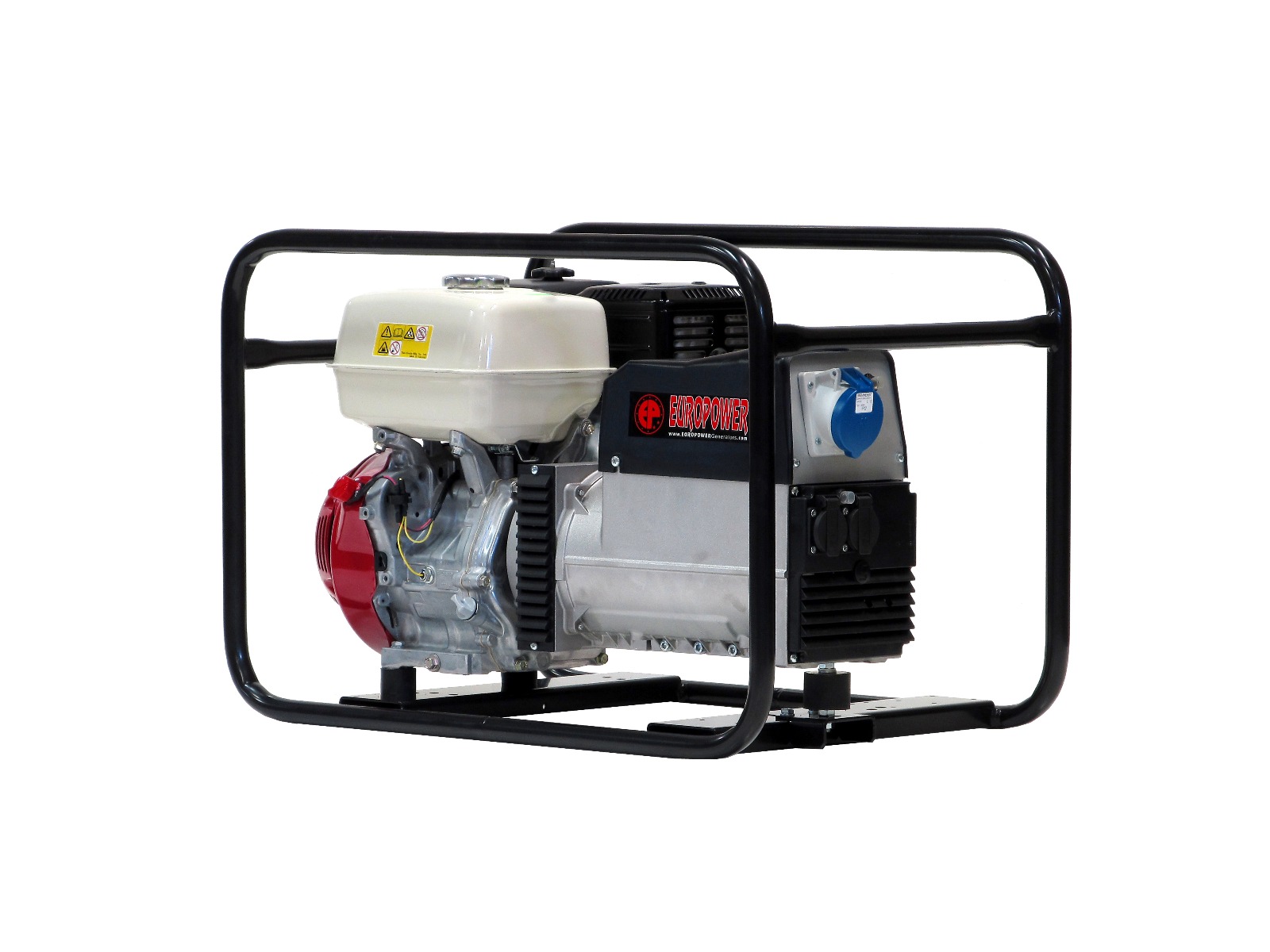 Europower 950000700 Groupe électrogène standard EP7000 7 KVA moteur à essence 230/230 Volt