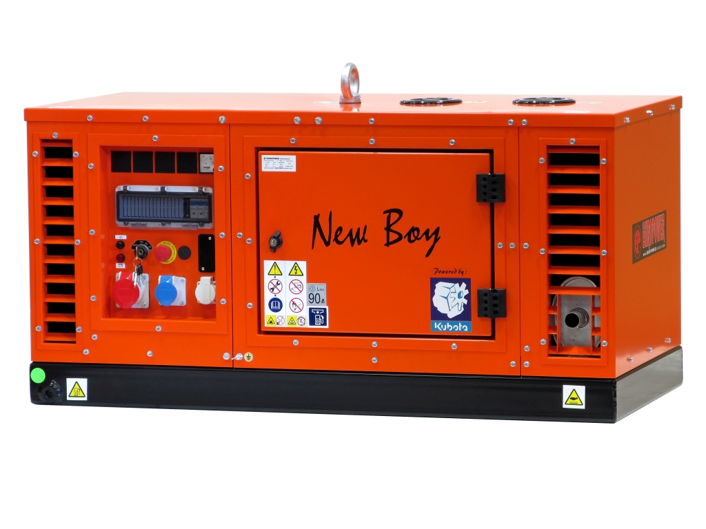 Europower 951011114 New Boy EPS113TDE groupe électrogène 11 KVA moteur diesel 230/400 Volt 0