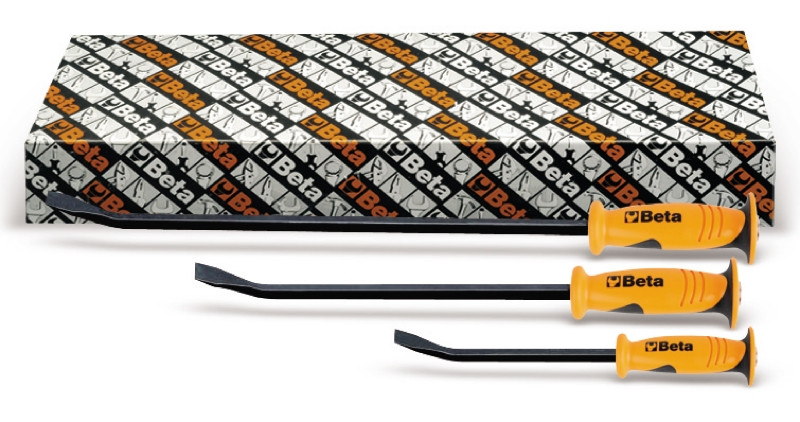 Beta 009650019 965/S3 Kit de Crowbars avec extrémité coudée 3 pièces