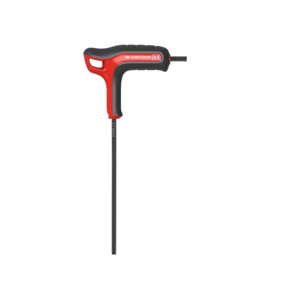 Facom 84TZA.2.5 Clé à douille hexagonale, en forme de T Ergo 2,5 mm