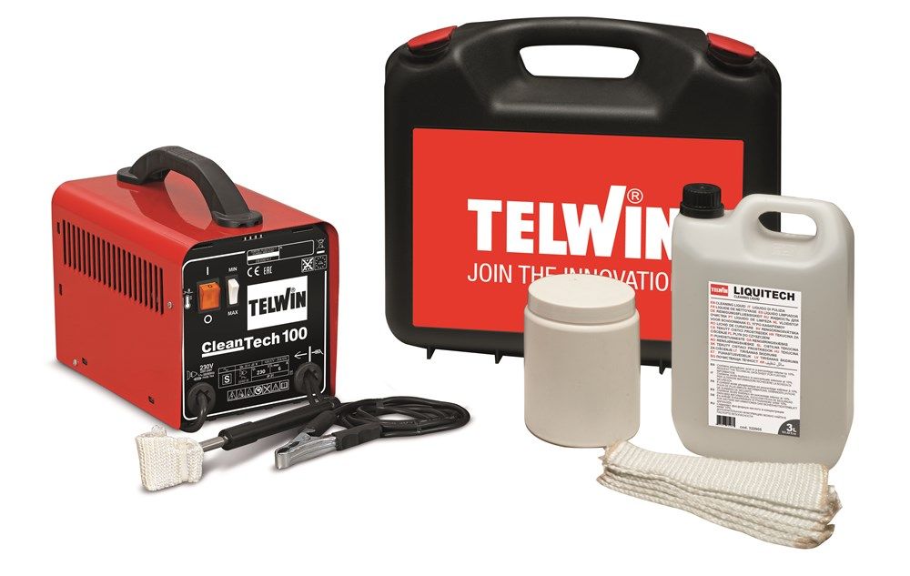 Telwin T850000 Nettoyeur de soudures en acier inoxydable Décapage et passivation
