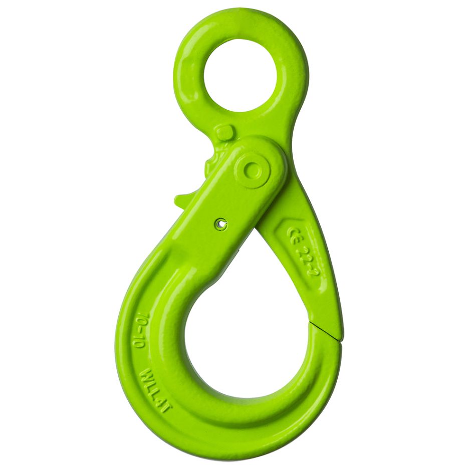 Delta YE.10.024.22 DELTALOCK Grade 100 - Crochets à oeil de sécurité - 19 tonnes