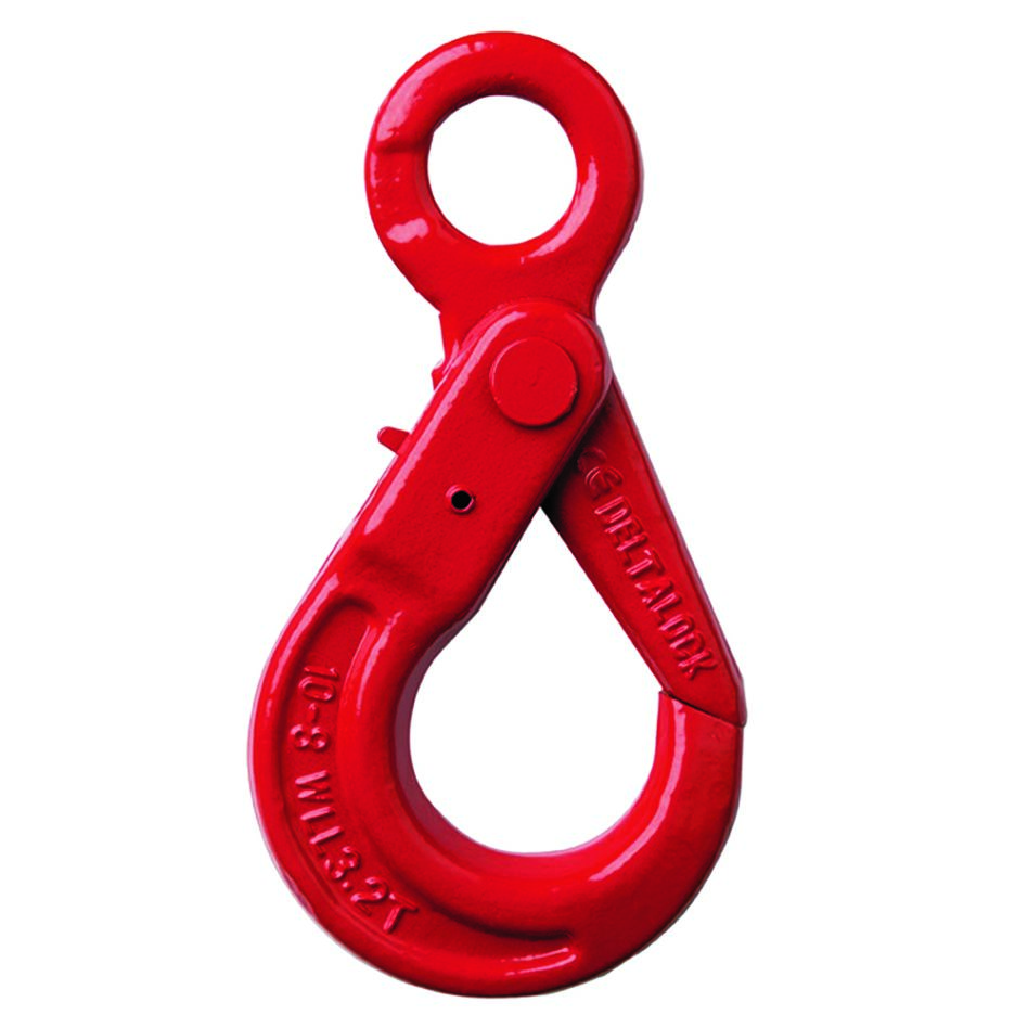 Delta YE.8.024.26 DELTALOCK Grade 80 - Crochets à oeil de sécurité - 21.2 tonnes