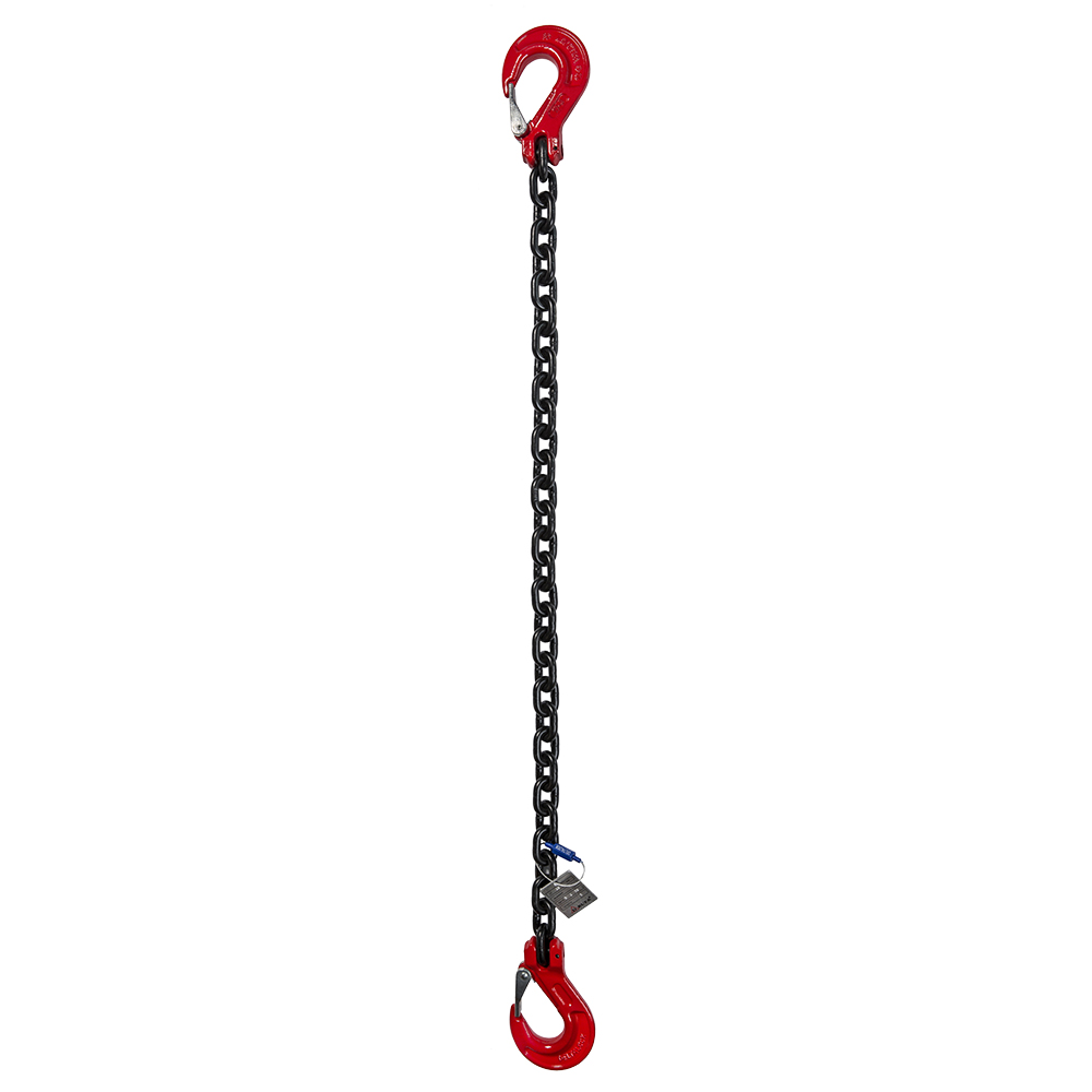 Delta YE.SS.8.2K.10.050 Jeu de tendeurs de chaîne avec 2 crochets de valve 5 mètres - 10 mm